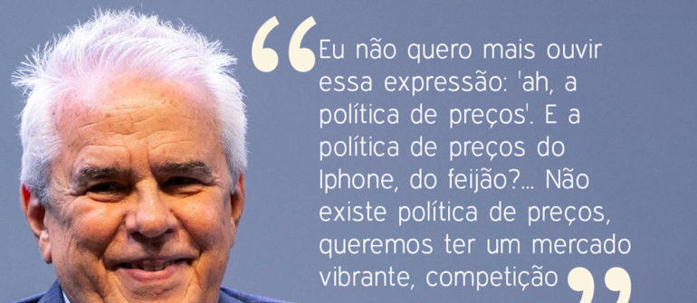Para o presidente da Petrobrás, o preço dos combustíveis não importa.