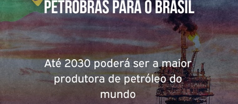 Enquanto as reservas de petróleo dos EUA estão em declínio, aqui no Brasil a nossa produção de petróleo só aumenta.